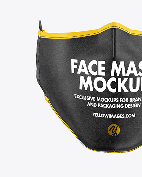 Face Mask Mockup