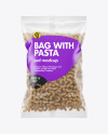 Whole Wheat Chifferini Pasta Matte Bag Mockup