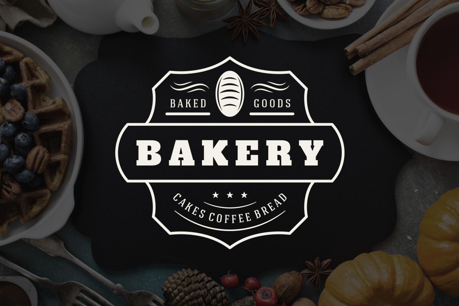 Bakery Logos and Badges