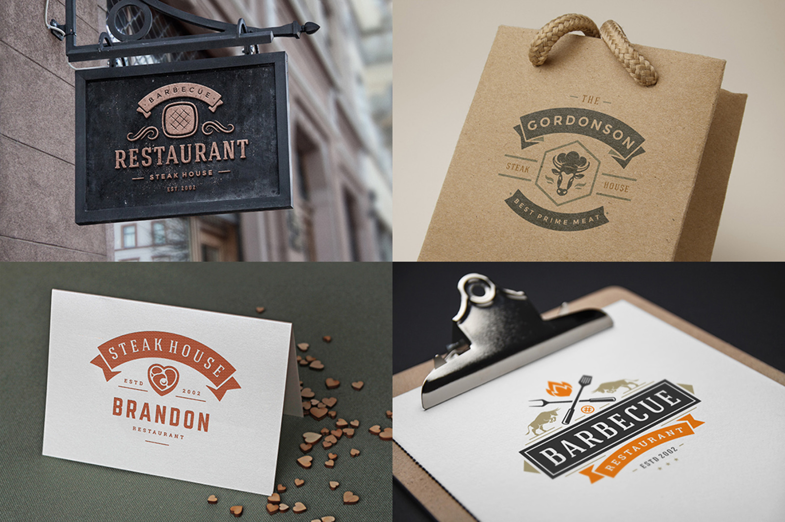18 Barbecue Logos and Badges 18 Barbecue Logos and Badges
