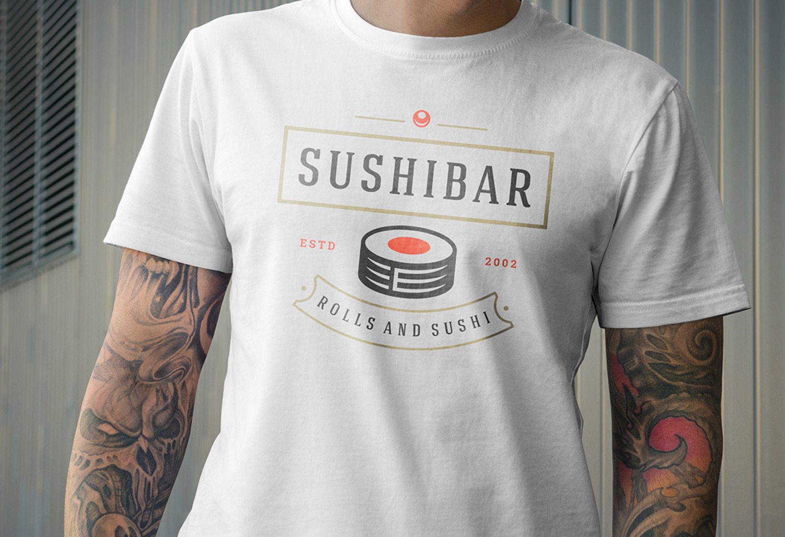 18 Sushi Bar Logos and Badges