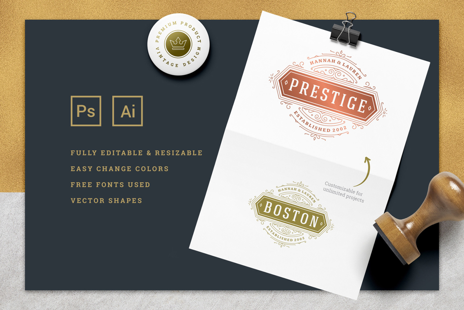 36 Luxury Ornament Logos 36 Luxury Ornament Logos