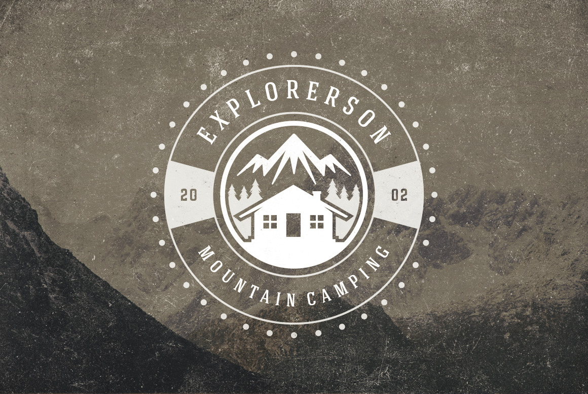 50 Outdoor logos and badges