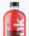 Watermelon Smoothie Bottle Mockup