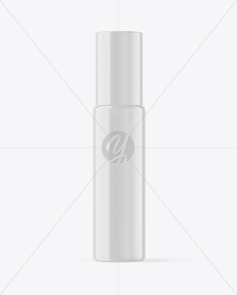 Glossy Roll-On Deodorant Mockup