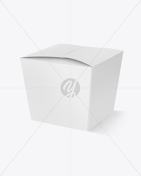 Glossy Noodles Box Mockup