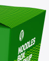 Glossy Noodles Box Mockup