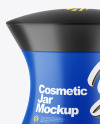 Glossy Cosmetic Jar Mockup