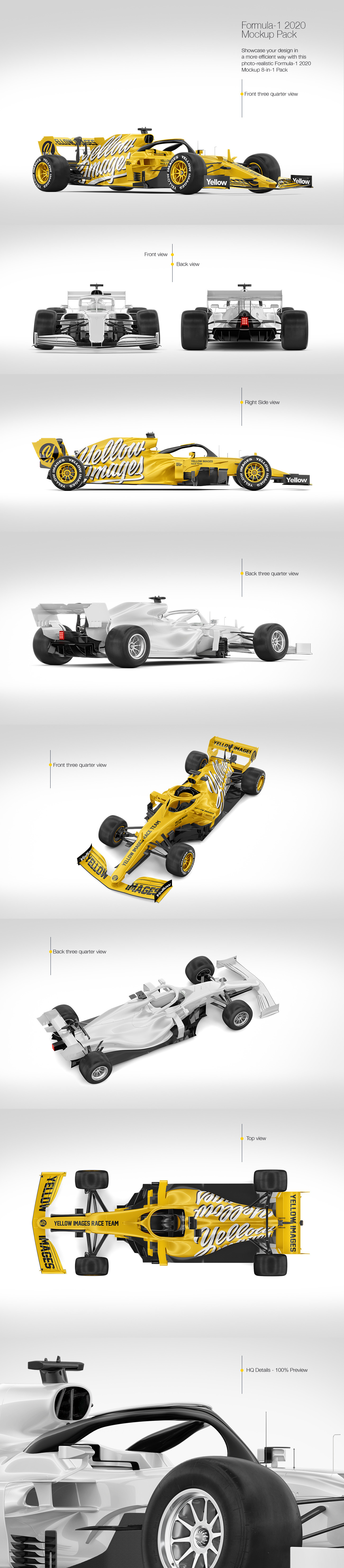 Formula-1 2020 Mockup Pack