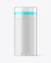 Matte Plastic Deodorant Stick Mockup