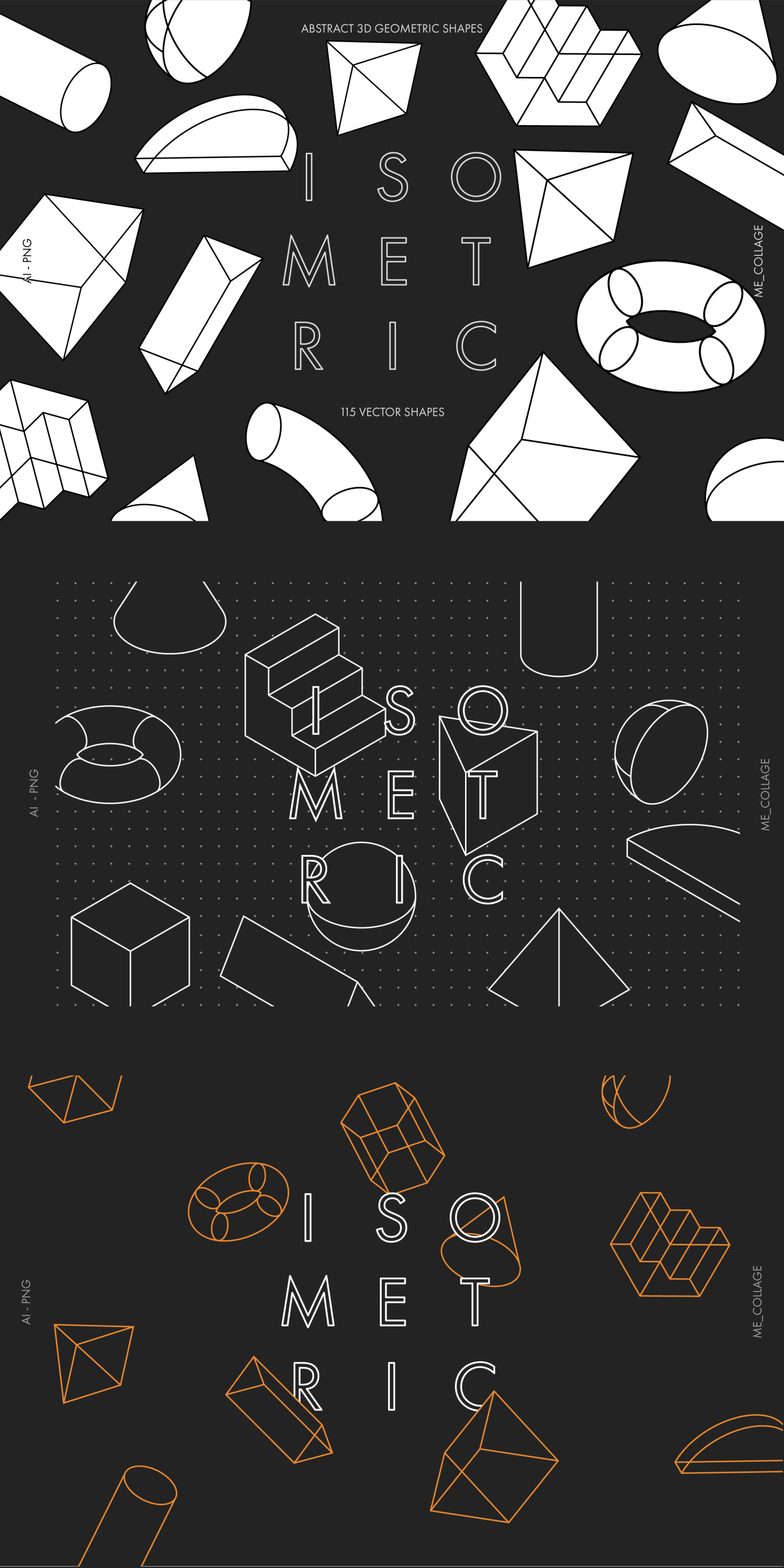 SHAPES 01 - 115 ABSTRACT GEOMETRIC SHAPES SHAPES 01 - 115 ABSTRACT GEOMETRIC SHAPES