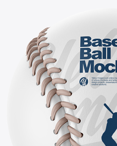 Baseball Ball Mockup