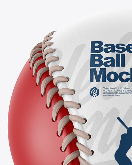 Baseball Ball Mockup