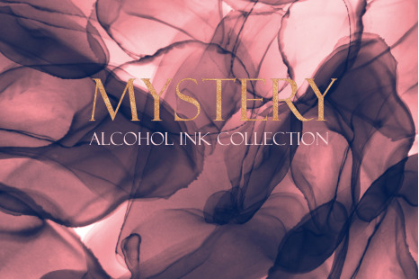 Mystery Alcohol Ink Collection, Fluid Misty Ink Backgrounds - Fading