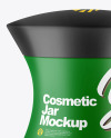 Matte Cosmetic Jar Mockup