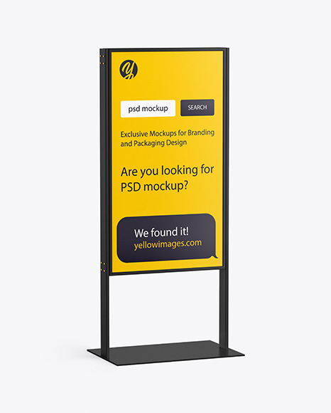 Stand Mockup - Signage mockup