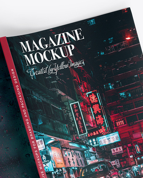 A4 Magazine Mockup