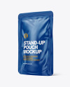 Glossy Stand-up Pouch Mockup