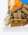 Whole Wheat Tortiglioni Pasta Bag Mockup