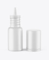 Matte Opened Cosmetic Bottle Mockup