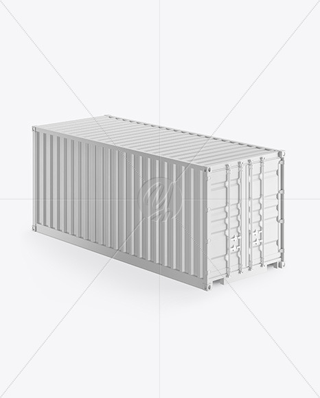 Shipping Container Mockup