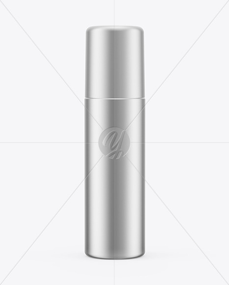 Metallic Spray Bottle Mockup