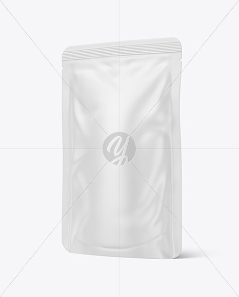 Matte Stand-up Pouch Mockup