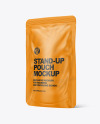 Matte Stand-up Pouch Mockup