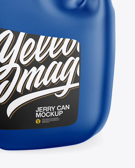 Plastic Jerry Can Mockup