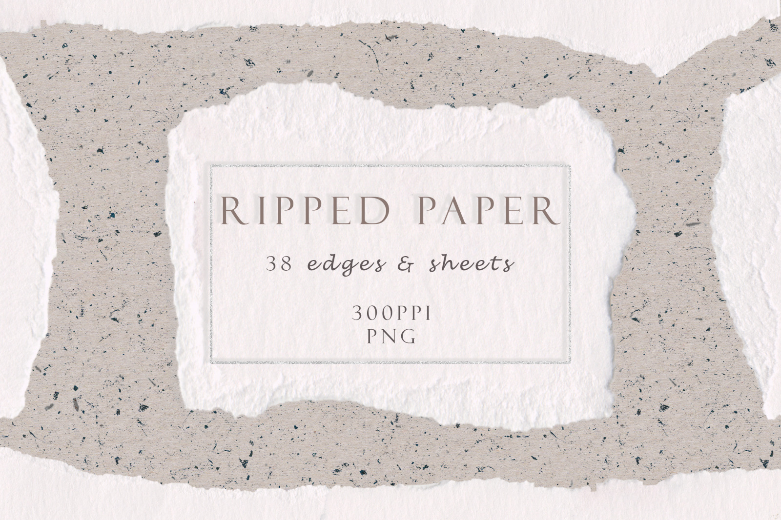 Ripped Watercolor Paper Pack Ripped Watercolor Paper Pack