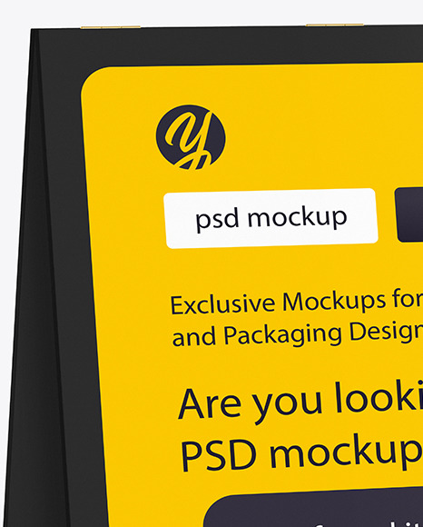 Pavement Sign Mockup