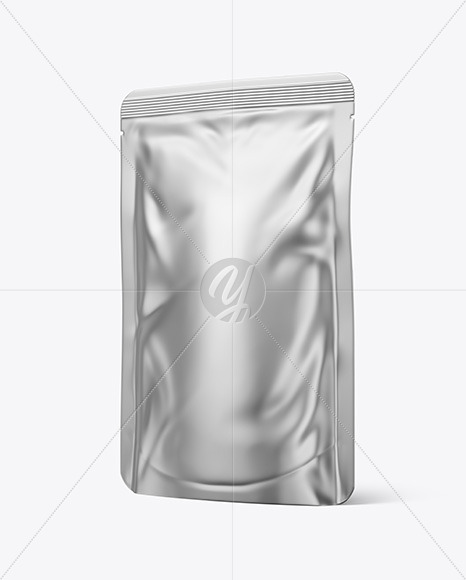 Metallic Stand-up Pouch Mockup