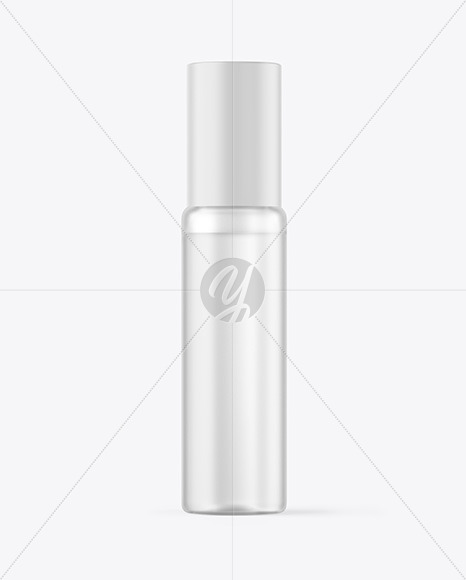 Frosted Glass Roll-On Deodorant Mockup