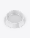 Glossy Pet Feeding Bowl Mockup