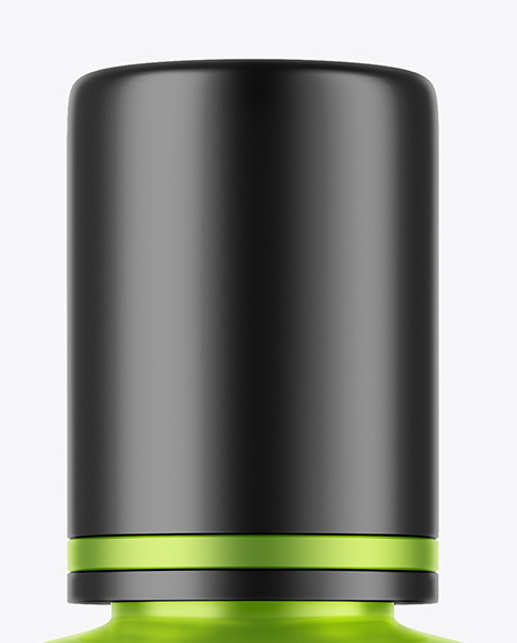 Metallic Cosmetic Bottle Mockup