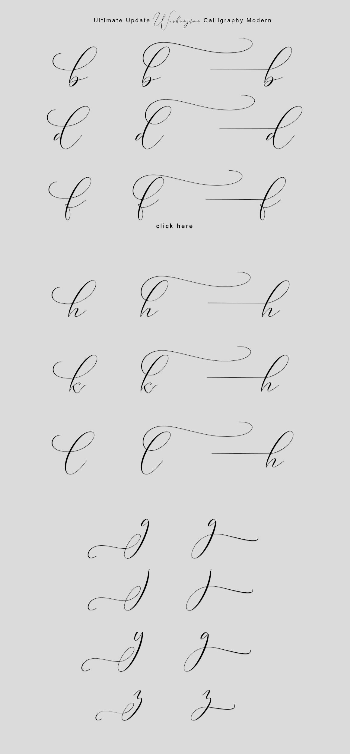 Washington Calligraphy Modern Washington Calligraphy Modern