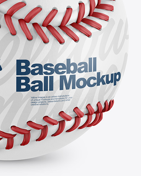 Baseball Ball Mockup