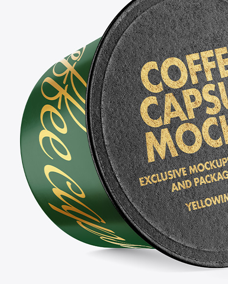 Coffee Capsule Mockup