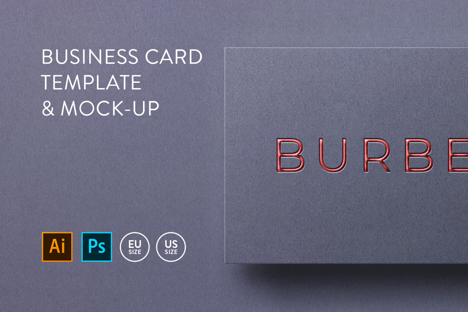 Business card Template &amp; Mock-up #5