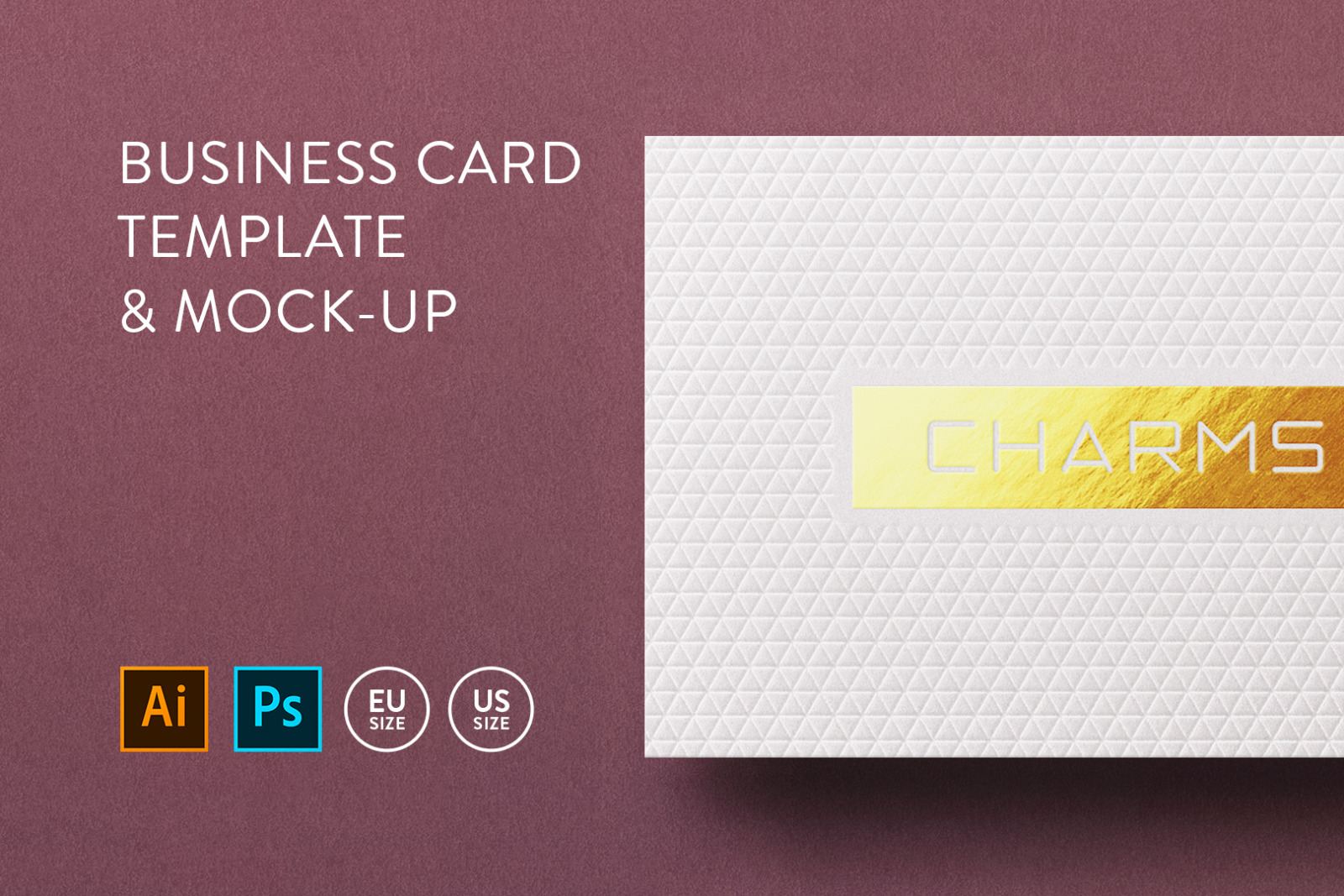 Business card Template &amp; Mock-up #9