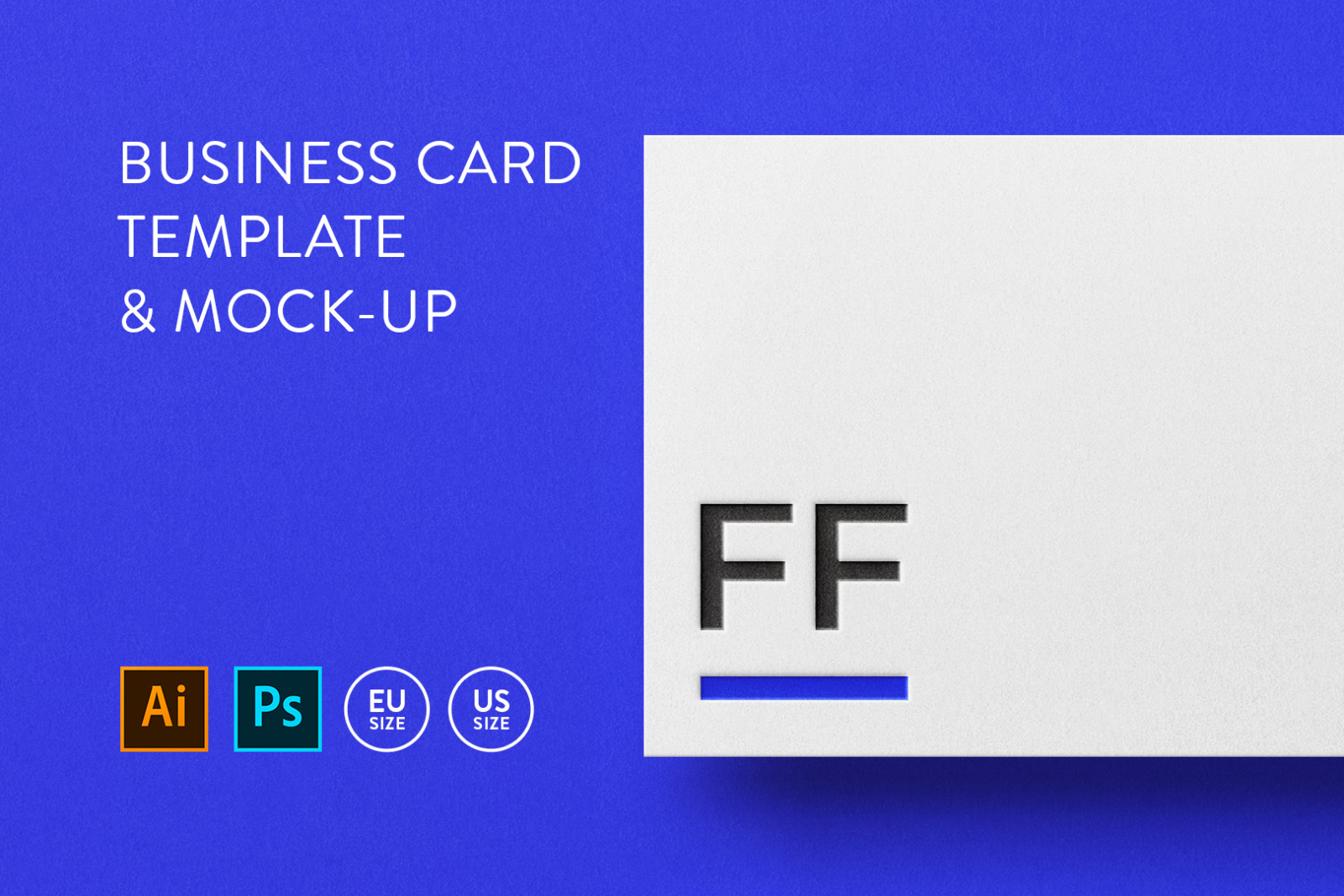 Business card Template & Mock-up #13 Business card Template & Mock-up #13
