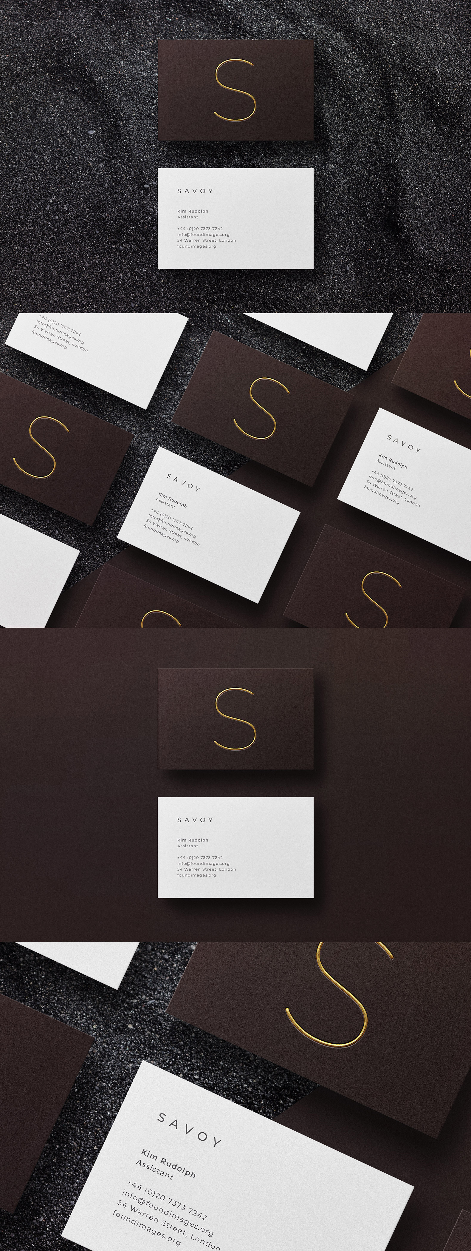Business card Template & Mock-up #18 Business card Template & Mock-up #18