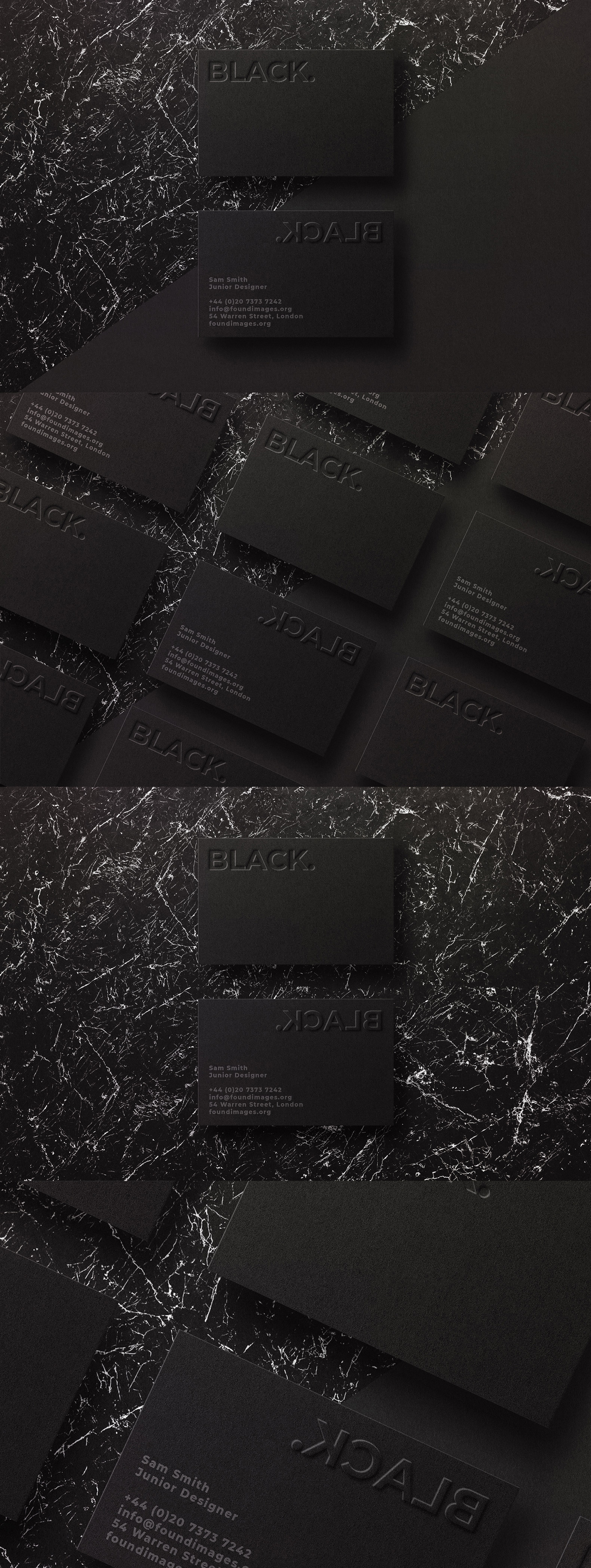Business card Template & Mock-up #19 Business card Template & Mock-up #19