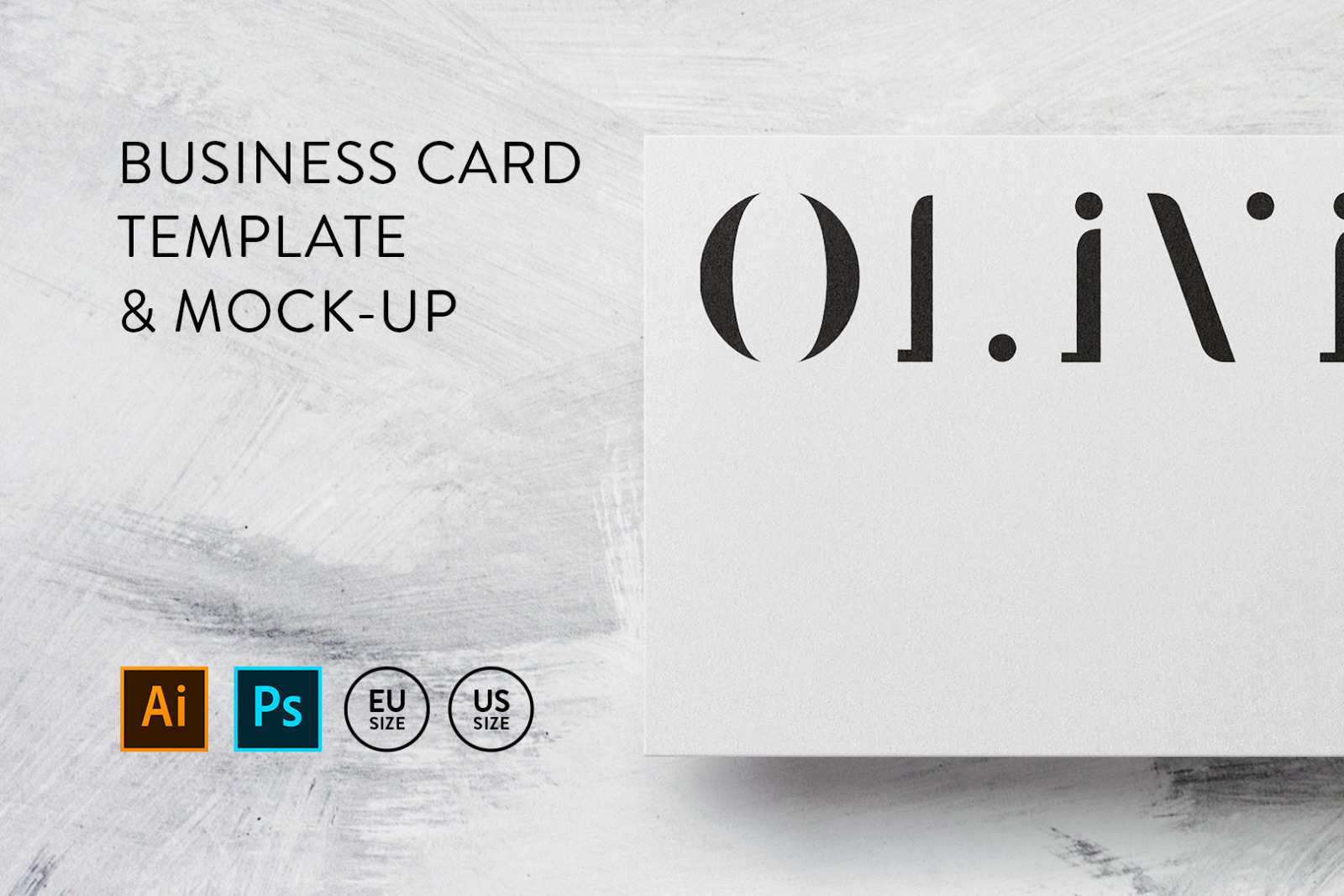 Business card Template &amp; Mock-up #23