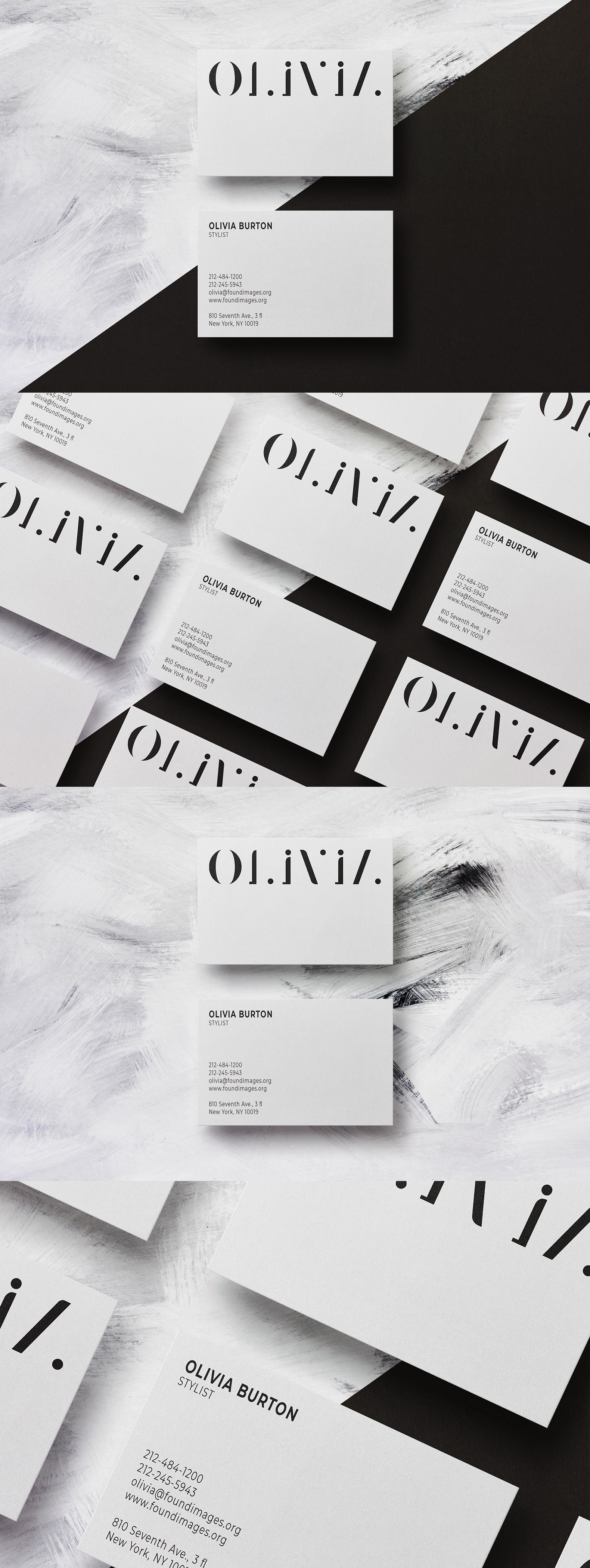 Business card Template & Mock-up #23 Business card Template & Mock-up #23