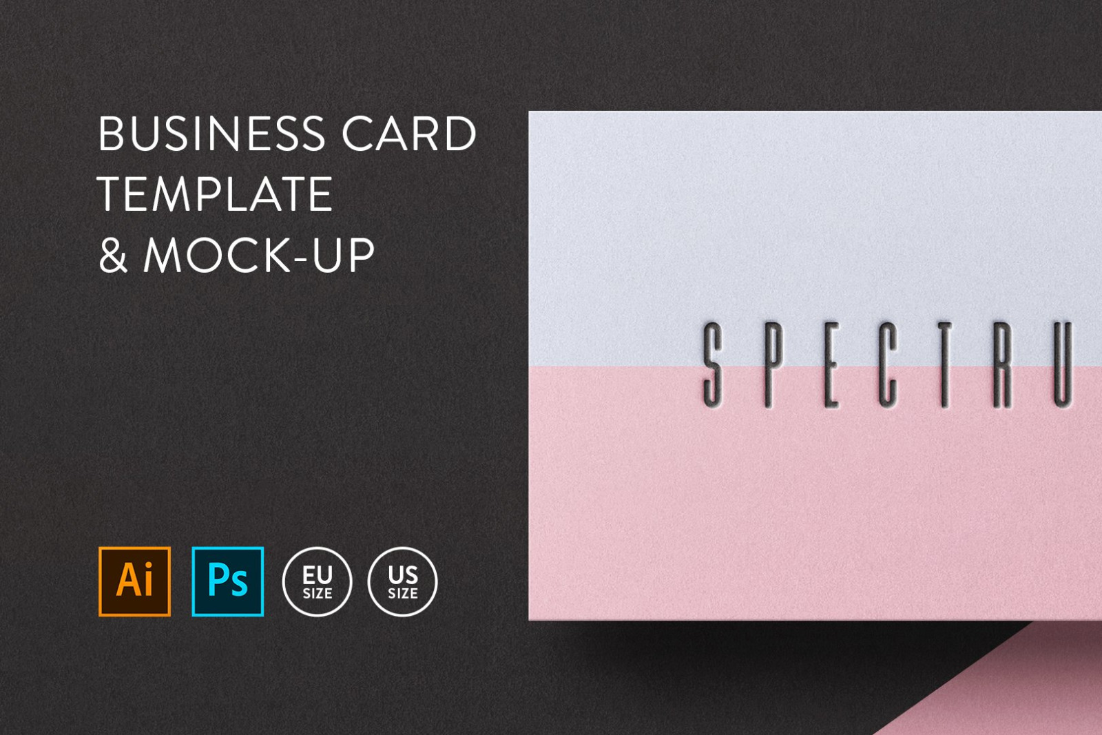 Business card Template & Mock-up #26 Business card Template & Mock-up #26