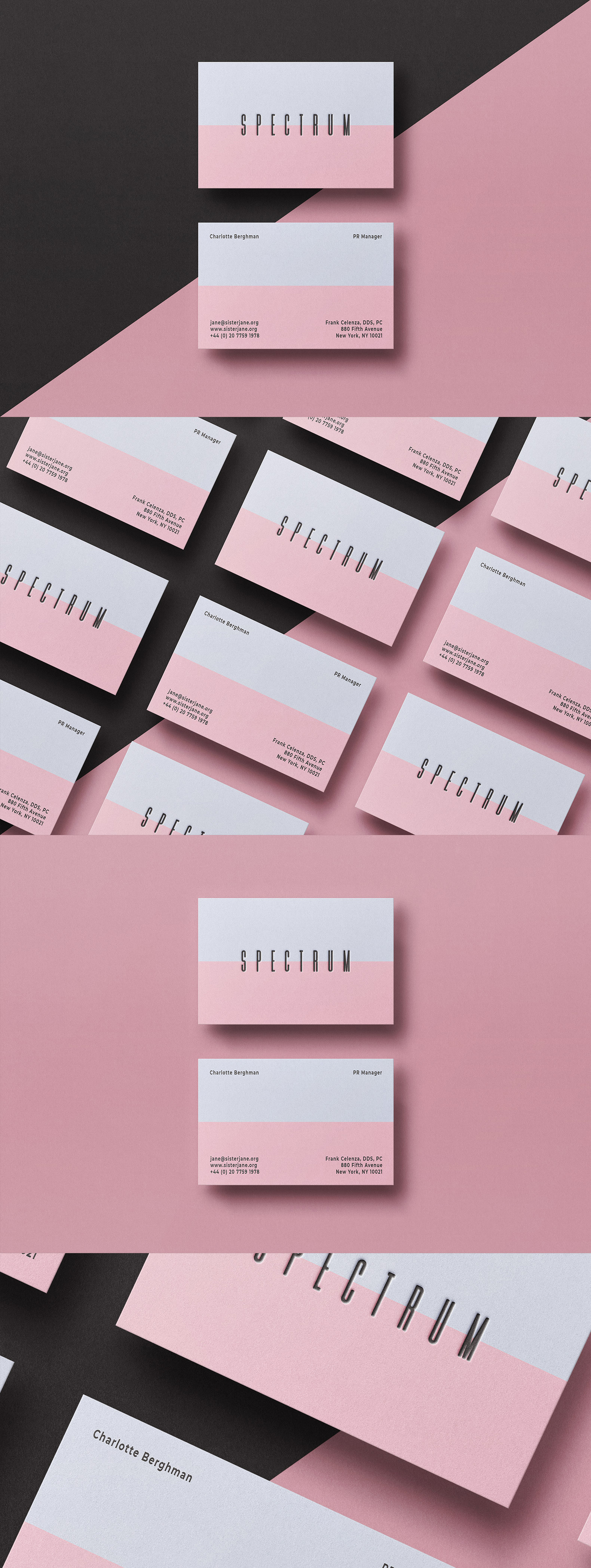 Business card Template & Mock-up #26 Business card Template & Mock-up #26