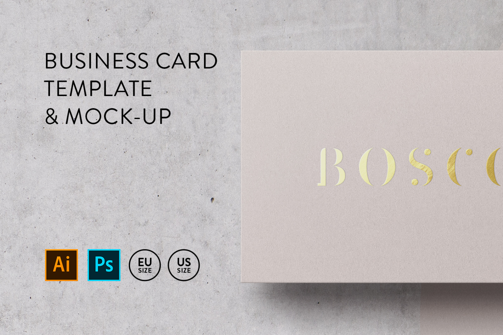 Business card Template & Mock-up #33 Business card Template & Mock-up #33