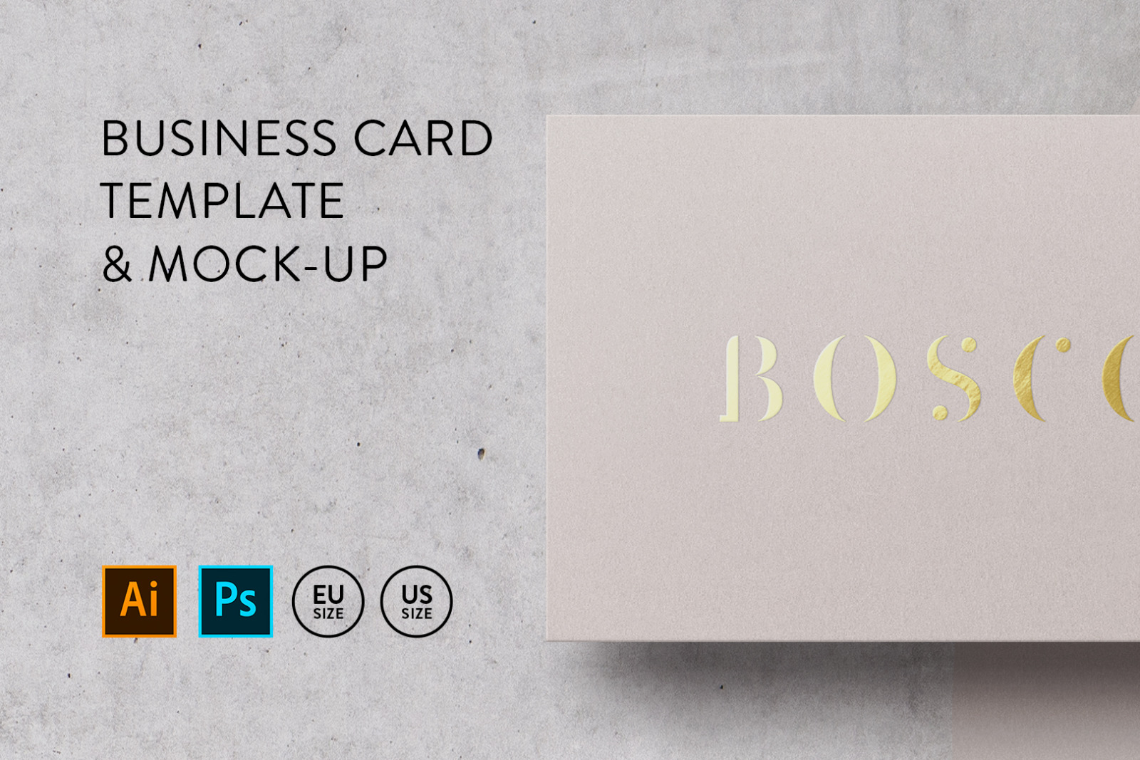 Business card Template &amp; Mock-up #33