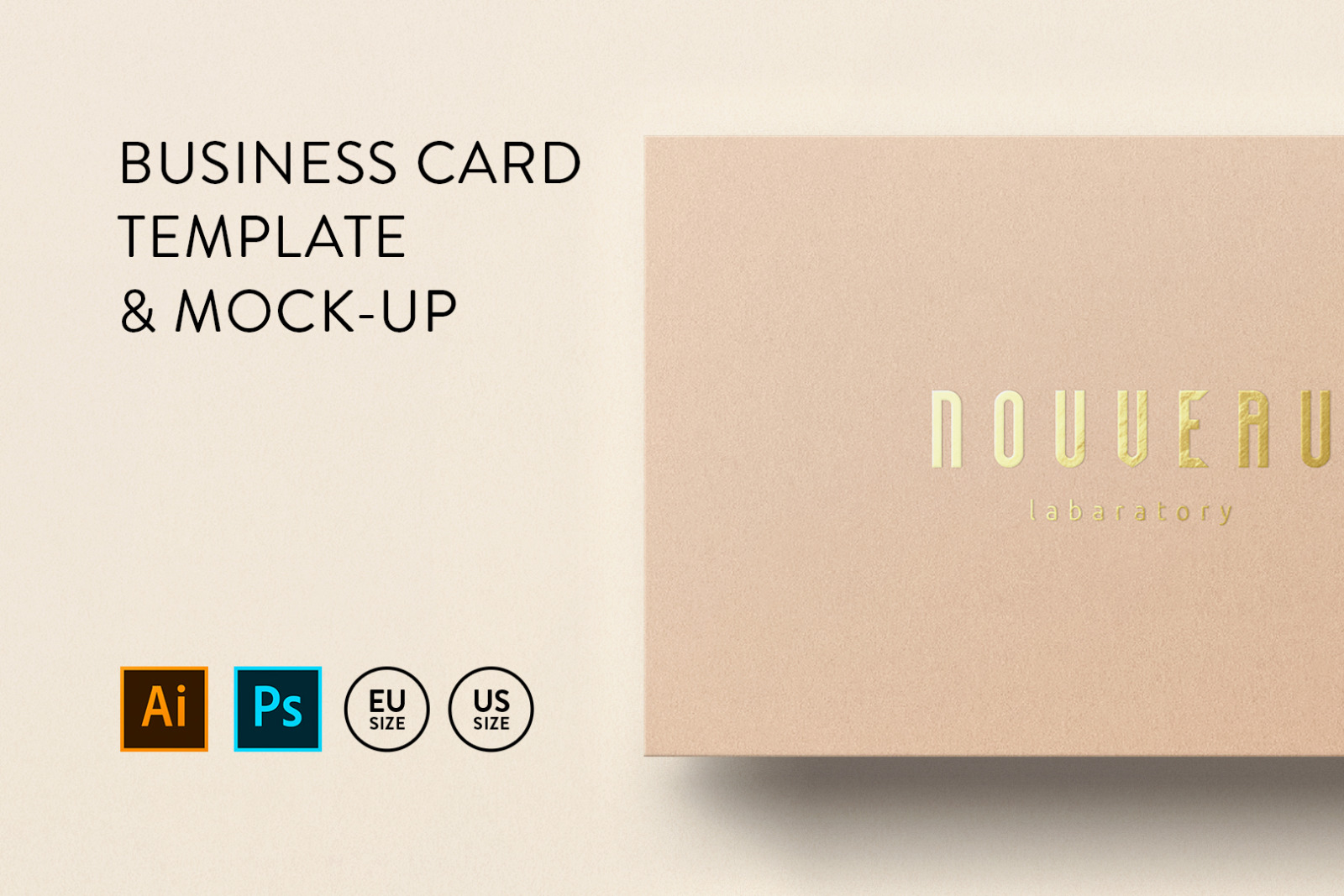 Business card Template & Mock-up #37 Business card Template & Mock-up #37